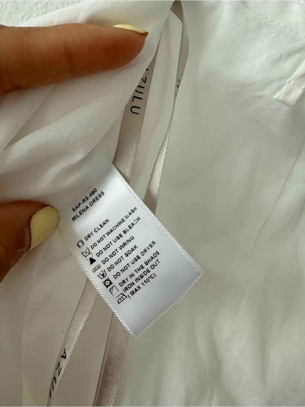Revolve NWT AZULU White Mila Mini Dress - Picture 13 of 16
